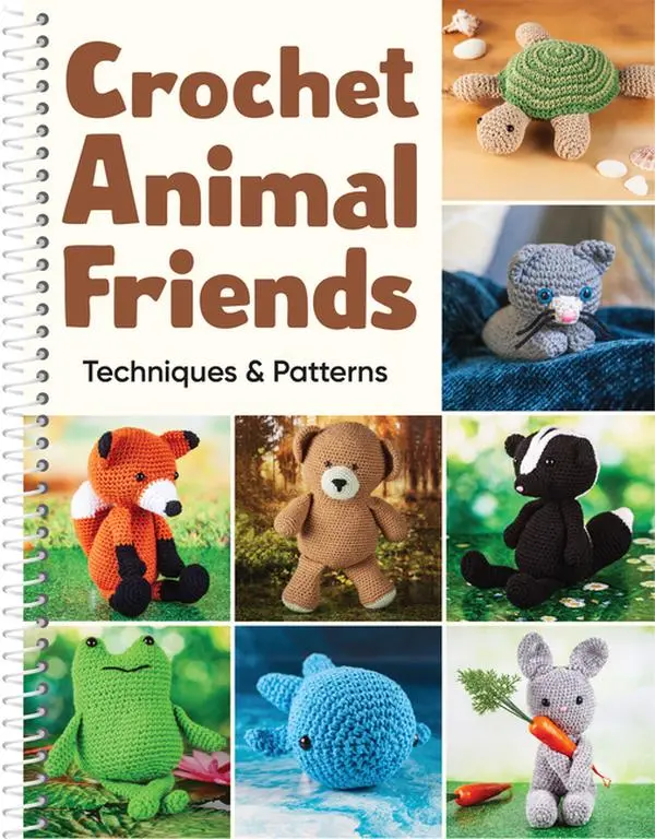 Crochet Animal Friends: Techniques & Patterns by Publications International Ltd (Spiral)