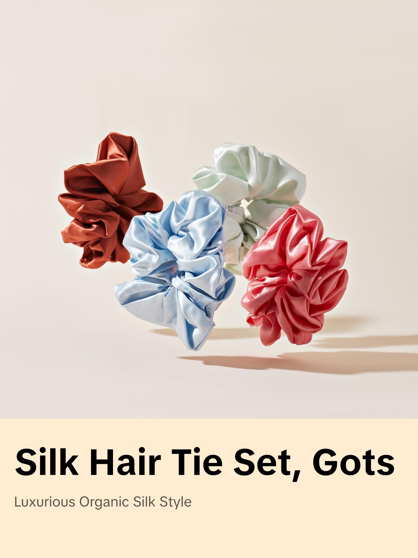 Organic Silk Scrunchie