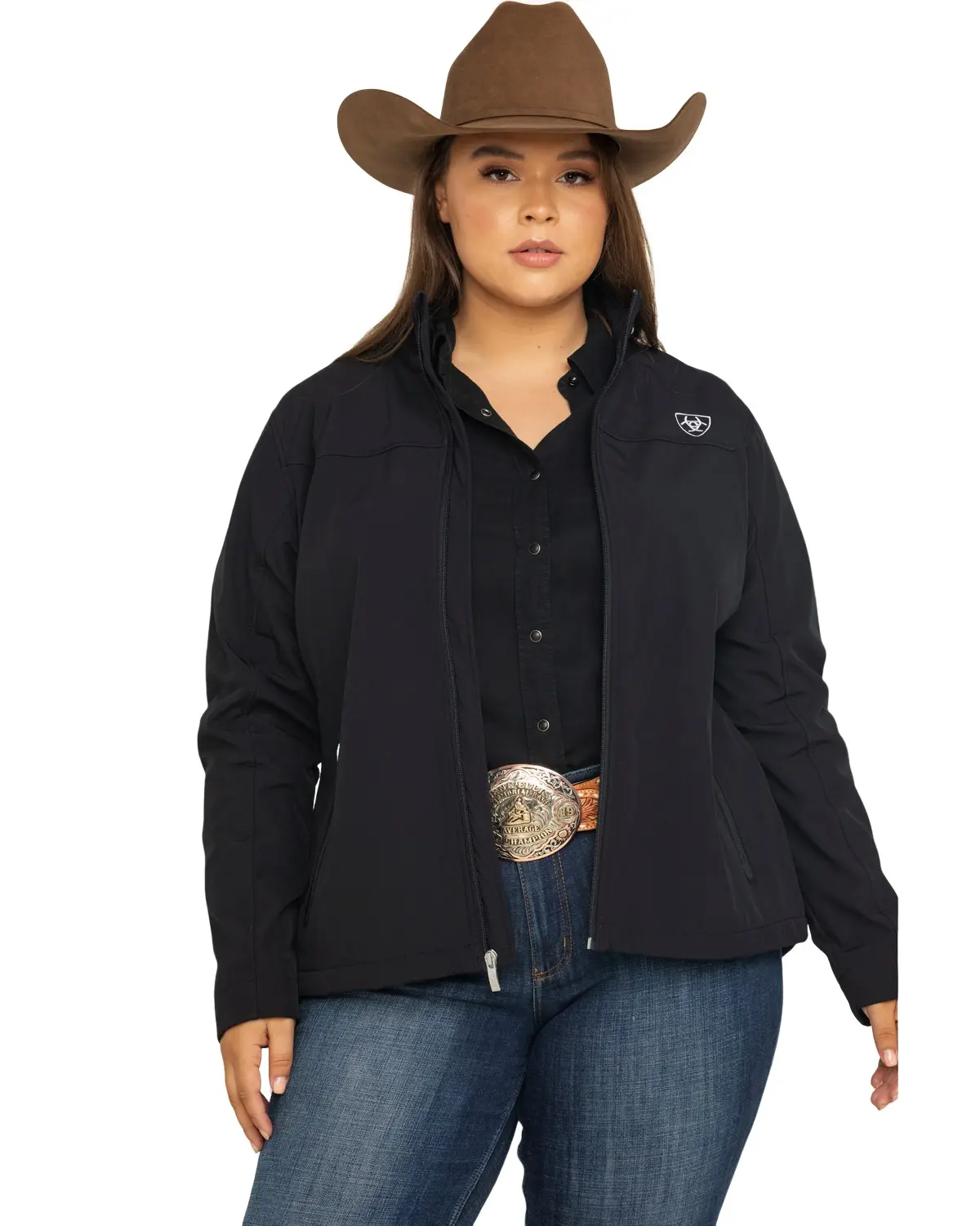 Ariat Women's Women'S Softshell Team Jacket Plus - 10019206-Plus