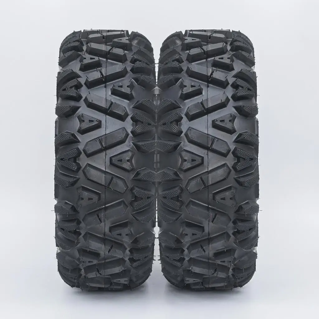Gaomon 19x7-8 Tubeless ATV Tires (2 Packs), High-Strength Puncture-Proof Off-Road Tires with Raised Patterns & Mud Grip, Suitable for Muddy Terrain, Sandy Areas