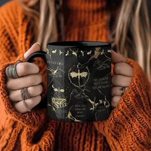 [Sale up to 40%] + [FREE SHIP] Fourth Wing Mug Bookish Dragon Mug Romantasy Mug for Xaden Riorson Fans BookTok Mug Gift for Wife Cute Bookish Mug Book Lover Gift, Ceramic Mug, 11oz & 15oz