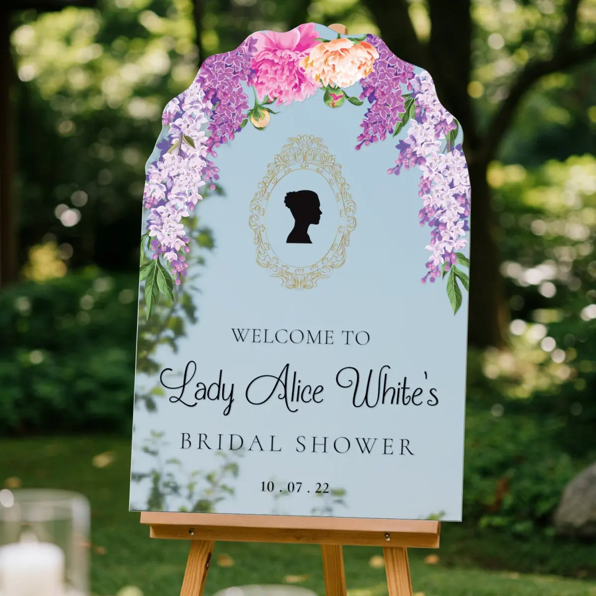 Bridgerton Inspired Bridal Shower Sign