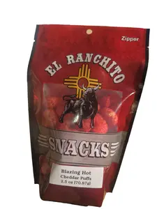 Cheddar puffs Blazing Hot 2.5oz Cheddar puffs Blazing Hot 2.5oz