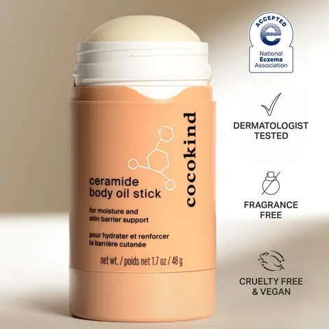 [cocokind] Ceramide Body Oil Stick | Body Moisturizer Stick | Ceramide + Squalane + Shea Butter