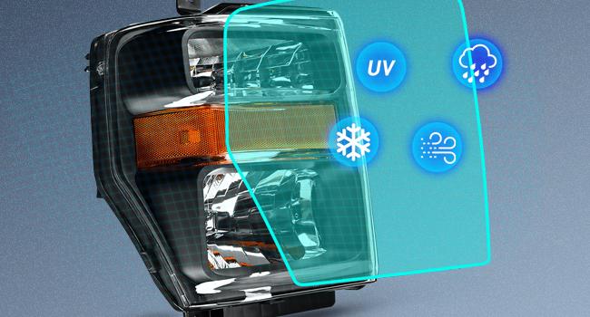 Nilight Headlight Assembly Compatible with 2008 2009 2010 Ford F250 F350 F450 Super Duty Headlamps Replacement Black Housing Amber Reflector Clear Lens Driver and Passenger Side