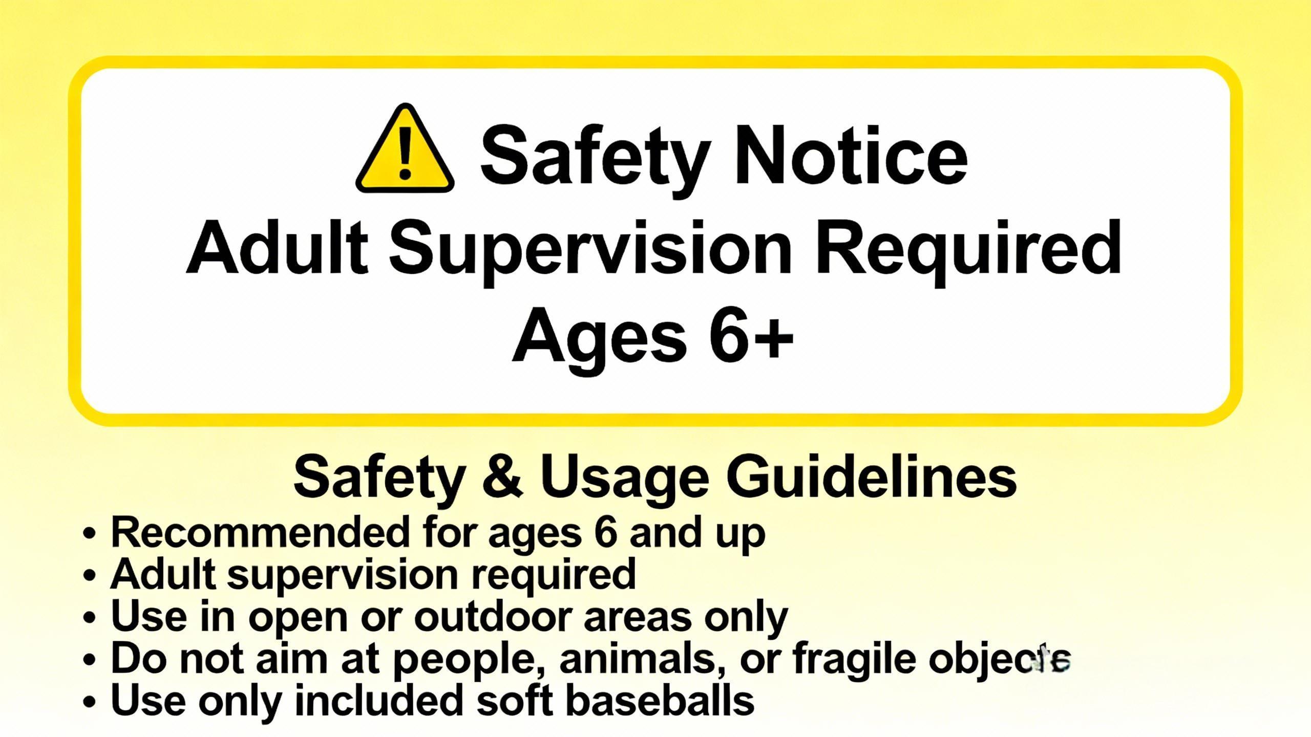 Kids Automatic Baseball Pitching Machine Set - Adjustable Launcher with Bat & 10 Balls | Beginner Sports Training Toy for Toddlers & Kids Ages 3+, Perfect Birthday & Outdoor Gift