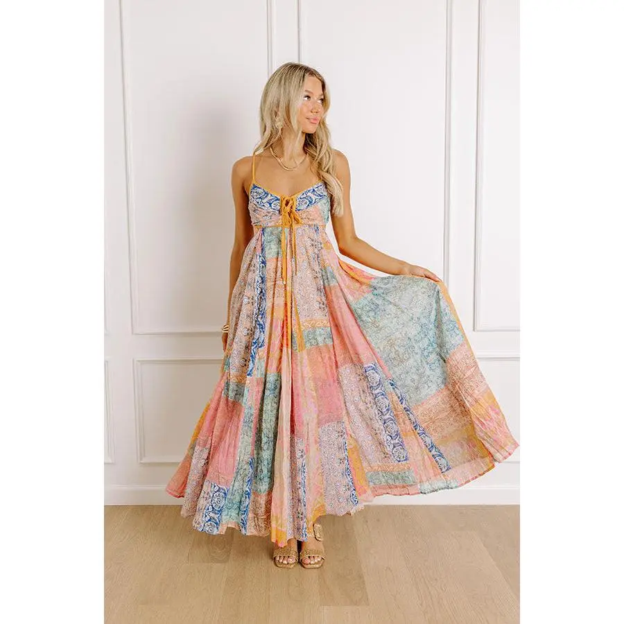Meadow Song Floral Maxi Dress - TikTok Shop