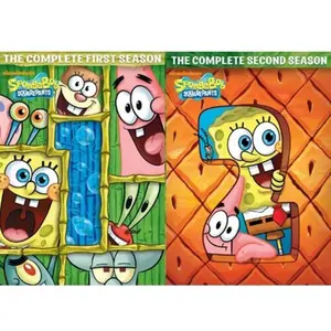 Spongebob Squarepants: Season 1 and 2  [DVD Video Disc] 2 Pack