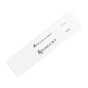 KIARA SKY Rectangle Nail File 80/80 2 Pieces for Nail Care Essentials