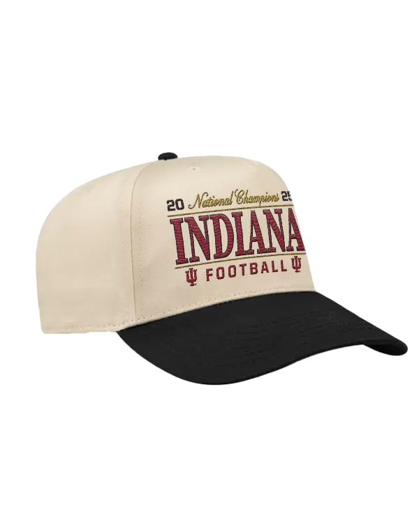 Indiana University College Football Playoff 2025 National Champions Two Tone Hat