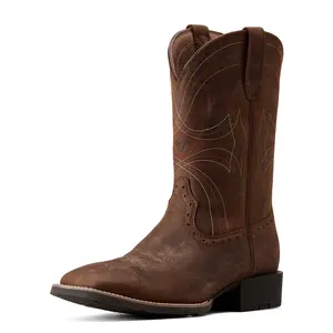 Men's Sport Wide Square Toe Cowboy Boots Men's Sport Wide Square Toe Cowboy Boots