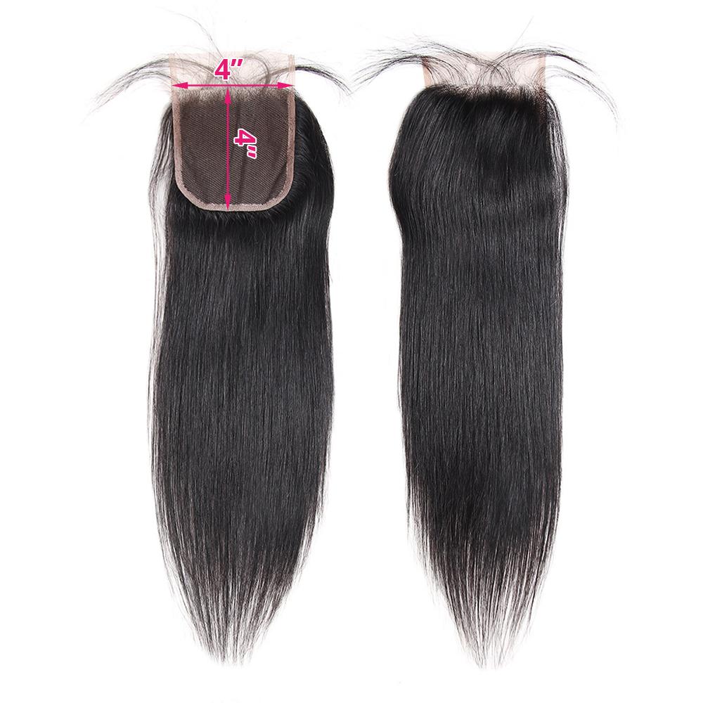 Brazilian Virgin Human Hair Bundles 30inch Body Wave Straight Hair for Quick Weave 1 3 4 Bundles Natural Black Traditional Sew in Extension