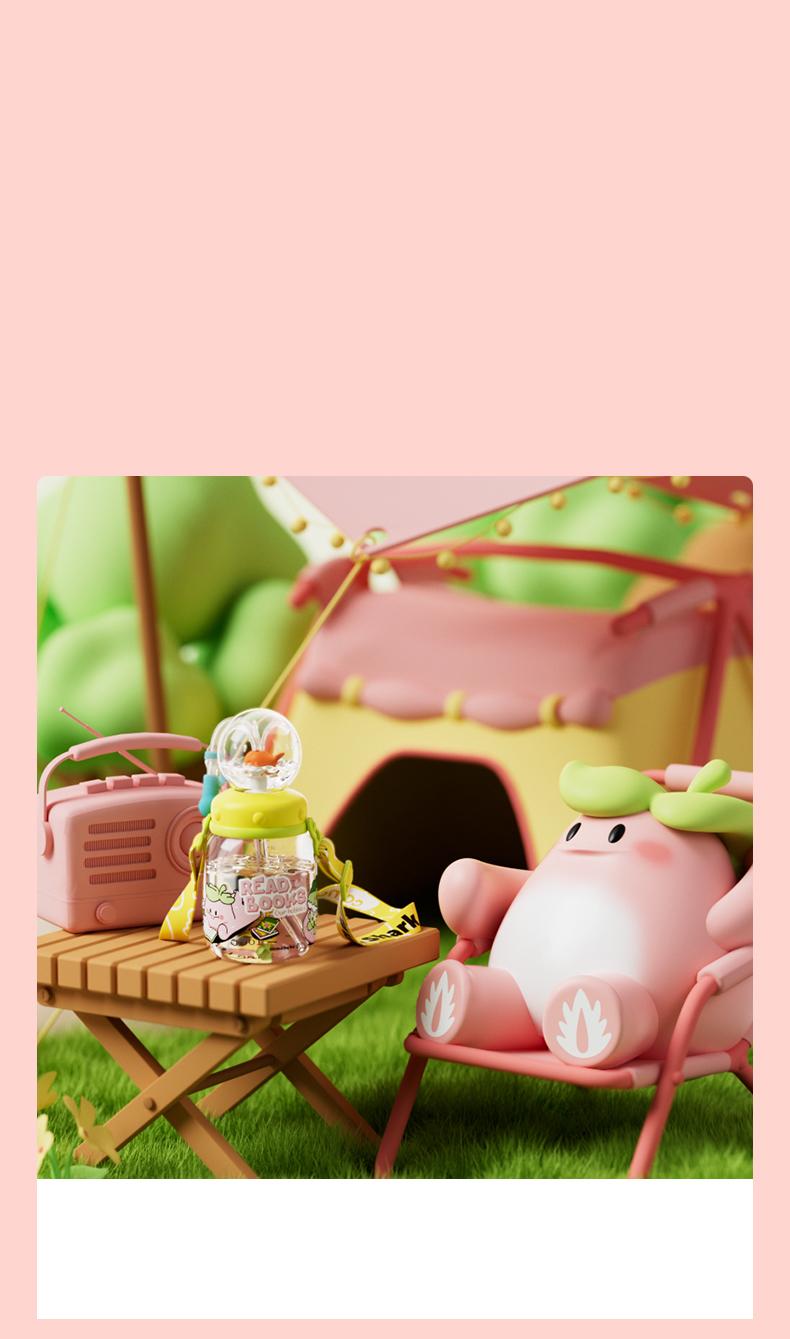 【COMOBEBE】18oz Tritan Sippy Cup – Whale Spray Design, BPA-Free, Spill-Proof, Dishwasher Safe, Fun for everyone Bottle Drinkware