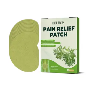 EELHOE Wormwood Pain Relief Patch, Relieve Lumbar Neck Shoulder Vertebra Knee Joint Muscle Pain Discomfort Body Care Paste Lumbar Neck Shoulder Knee Joint & Muscle Pain Relief, Soothes Discomfort, Full Body Care Patch