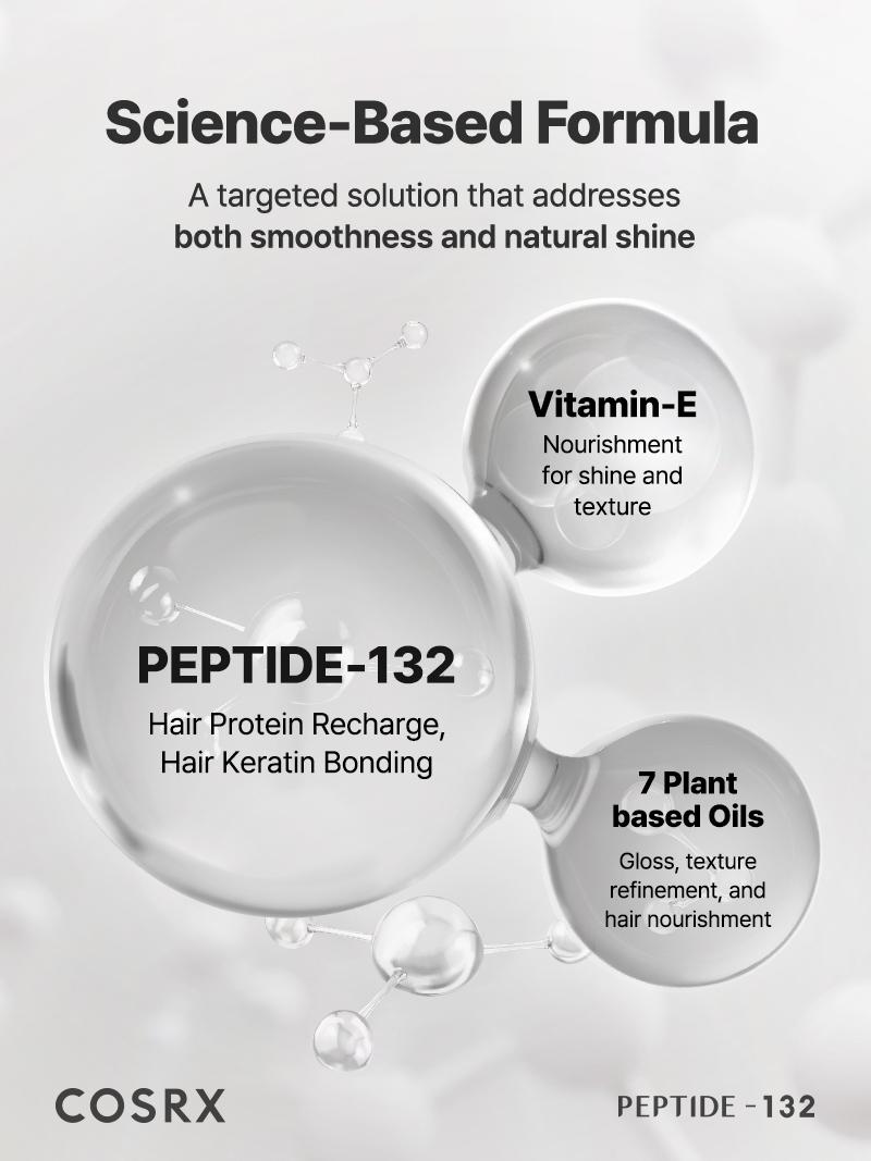 [COSRX OFFICIAL] PEPTIDE-132 Bonding Oil Serum 30mL_Hair Repair