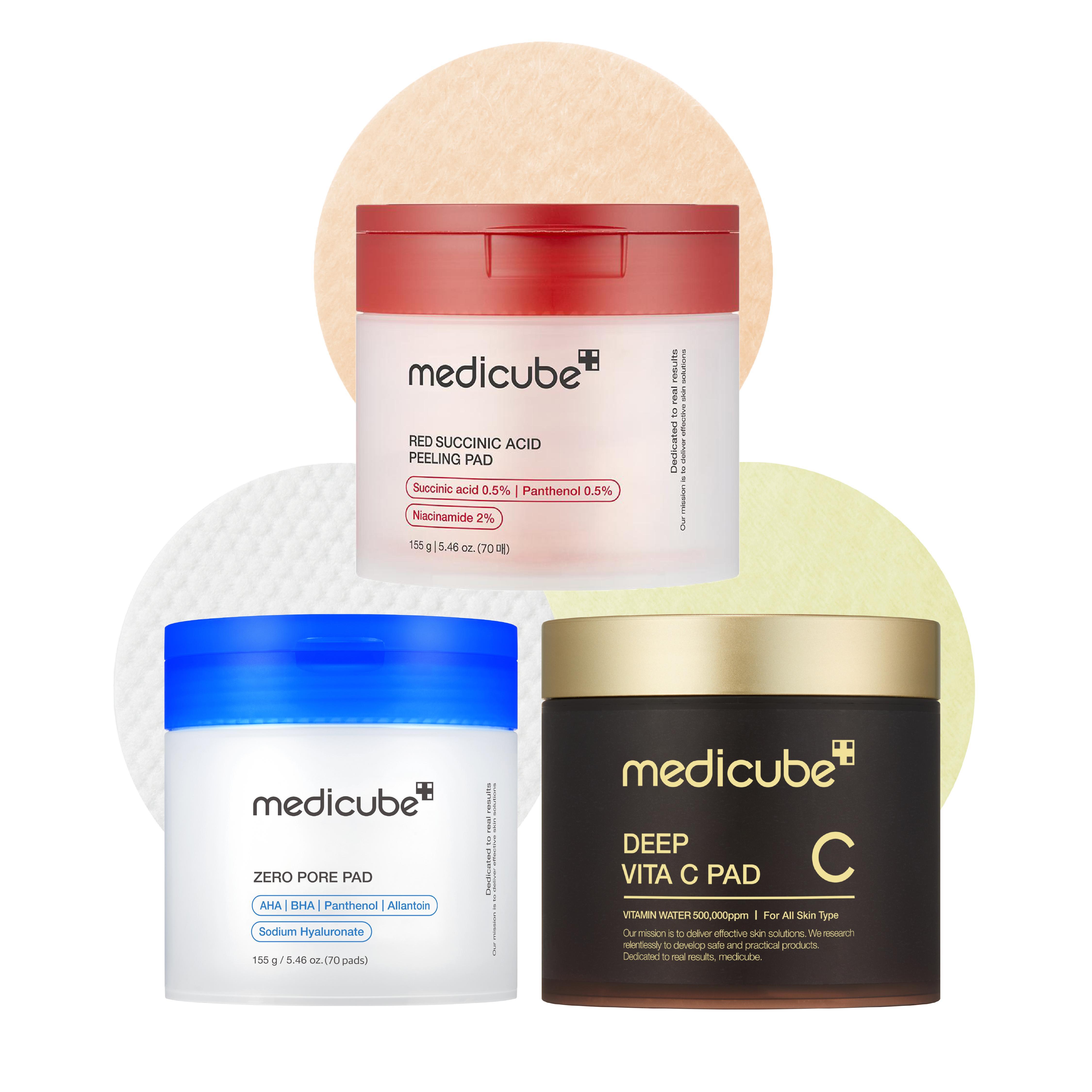 [medicube] Mix & Match Boba Cream Set | Tiktok Viral Capsule Creams for Uneven Skin Tone, Glow Hydration, Korean Skincare, K-beauty