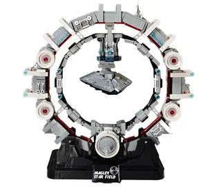 Hanging Space Sword Building Block Set | 1,515+ Piece Space-themed Building Model | DIY Assembly Blocks | Futuristic Sci-Fi Desktop Display Ornament | Suitable for Adults and Science Fiction Enthusiasts to Collect