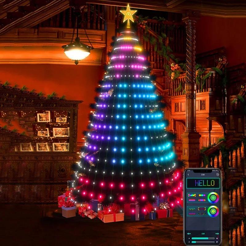 APP Smart Christmas Tree Lights - 400 LEDs with Remote & App Control ...