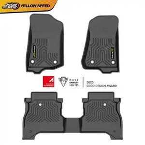 NEW TPE Floor Mats Waterproof Liners Fit For 2020-2025 Jeep Wrangler Gladiator