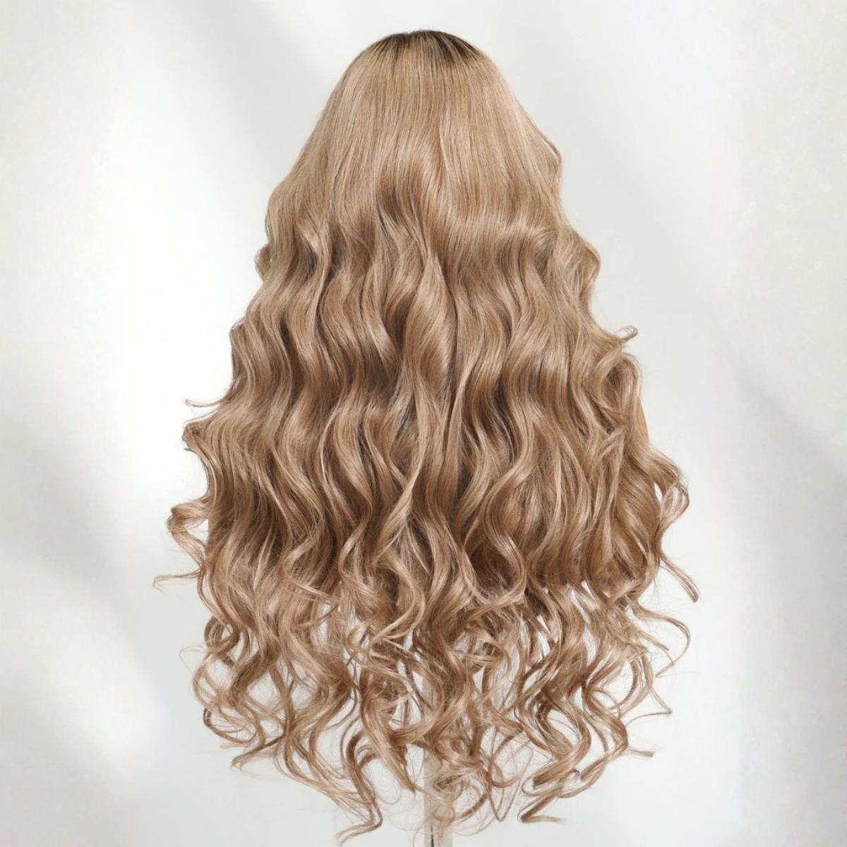 Sunber Ash Blonde Glow 13x4 Pre Everything Lace Frontal Body Wave Glueless Human Hair Wigs With Invisi Drawstring Put on and Go SpringStatements