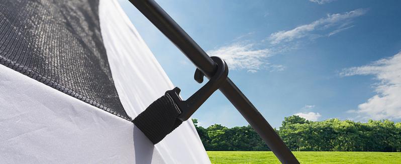 Camping Tent 10-Person-Family Tents, Parties, Music Festival Tent, Big, Easy Up, 5 Large Mesh Windows, Double Layer, 2 Room, Waterproof, Weather Resistant, 18ft x 9ft x78in