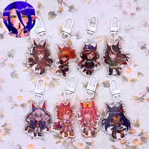 Horse Girls Vol. 3 Glitter Epoxy Keychains