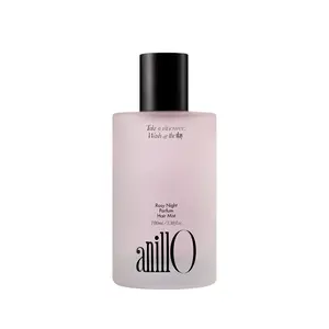 anillO Rosy Night Vegan Parfum Hair Mist - Official Product Perfume Long-Lasting Floral Musky Scented with Damask Rose Extract, Rosehip Oil and Peptide Complex for All Hair Type, Free of Silicone & Parabens 3.38 fl oz