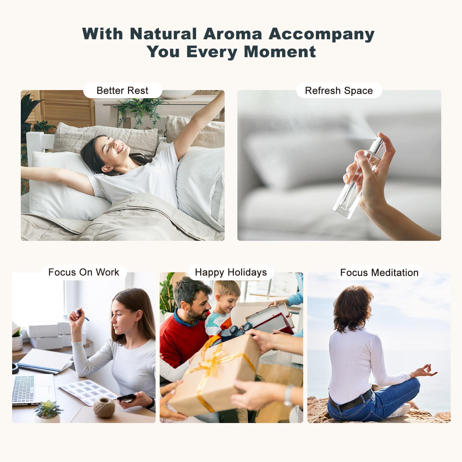 MAYJAM 100ML Glass Bottle Essential Oil, Scented Oils for Airfreshener, Home Fragrance, Perfume, Household, house smell good products, Scent Gift