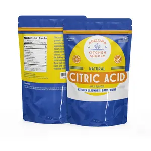 Pure Food Grade Citric Acid – 8 oz (227 g) of Premium, Multi-Use Powder for Cooking, Canning, Cleaning & More – Non-GMO, Kosher, Food-Safe – Boosts Flavor & Freshness (Packaging Appearance Varies)