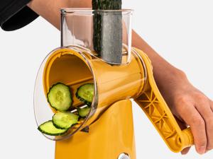 Retro 5-Blade Vegetable Chopper – Effortless Slicing, Grating & Dicing! Stainless Steel Kitchen Shredder Utensils with Rotary Cutter Retro 5-Blade Vegetable Chopper – Effortless Slicing, Grating & Dicing! Stainless Steel Kitchen Shredder Utensils with Rotary Cutter