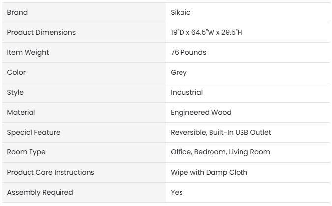 SIKAIC 64.5 Inches Reversible U Shaped LED Gaming Desk Grey with Storage Drawers Open Shelves Dual Monitor Mount RGB Light Durable Home Office Setup SIKAIC 64.5 Inches Reversible U Shaped LED Gaming Desk Grey with Storage Drawers Open Shelves Dual Monitor Mount RGB Light Durable Home Office Setup
