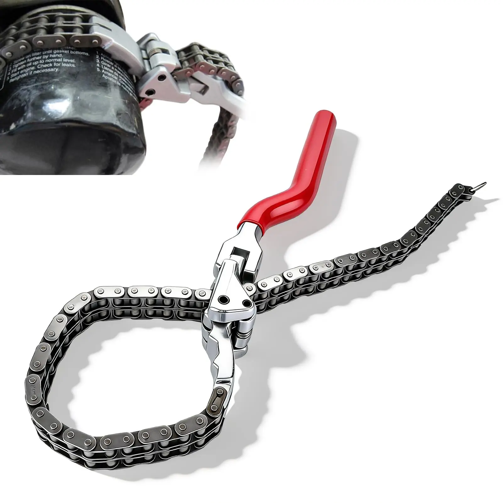 Heavy Duty Oil Filter Wrench High Hardness Heavy Duty U1312 Rugged Oil Filter Removal Tool Oil Filter Spanner for Auto Repair Tool