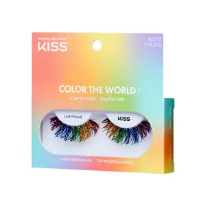 KISS 'Color The World' Pride False Eyelashes - Live Proud