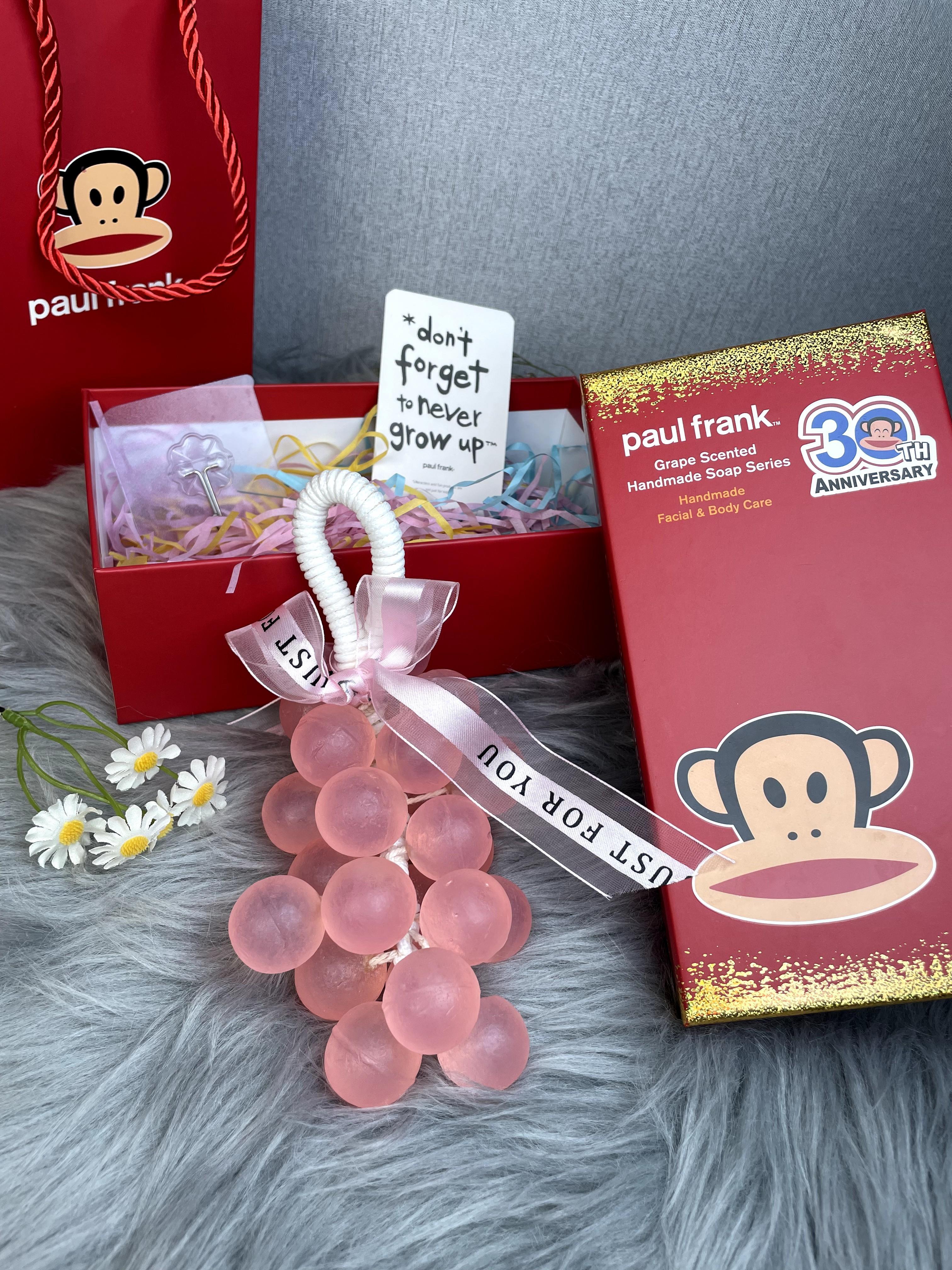 Paul Frank Grape Soap on a Rope – Handmade DIY Decorative Grape Soap, Natural and Gentle Moisturizing and CleansingLong-Lasting Fresh Scent Perfect for Home Décor and BathroomAesthetic & Creative Christmas Gift Choice Body Care Daily Paul Frank Grape Soap on a Rope – Handmade DIY Decorative Grape Soap, Natural and Gentle Moisturizing and CleansingLong-Lasting Fresh Scent Perfect for Home Décor and BathroomAesthetic & Creative Christmas Gift Choice Body Care Daily