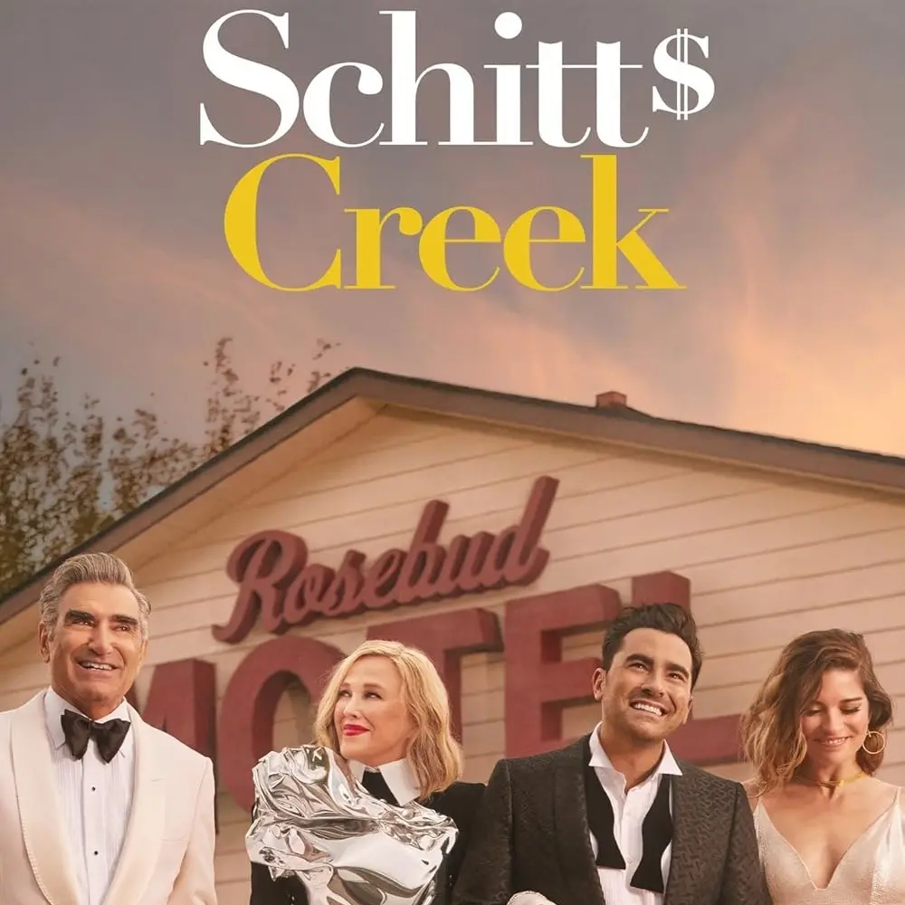 Schitt's Creek Complete Series Comedy DVD - DVD Format, English Audio, Growth & Community Themed, Smart Storytelling, Rebuild Their Lives Narrative Disc
