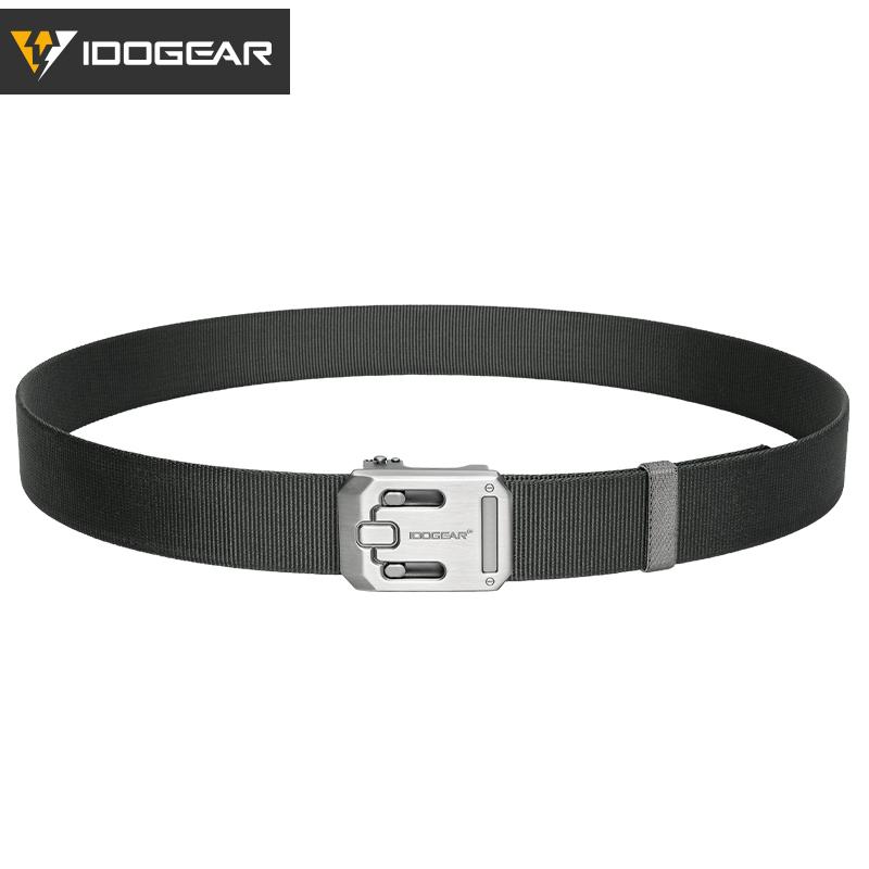 IDOGEAR Tactica 1.5" Nylon Durable Belt with Magnetic Buckle One-Hand Quick-Release Reinforced Steel CCW Belt 3446 SpringStatements