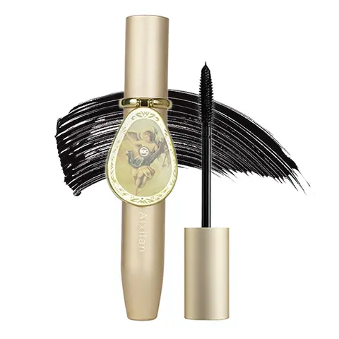 Aixilan Superproof Water-Resistant Eyelash Mascara - 24H Long-Lasting Lift, Volumizing, Smudge-Proof, Flake-Proof, Brightening, Sweat-Resistant, Salon-Long Lashes, for Contact Lens Wearers, Daily Wear, Eye Makeup Beauty Product