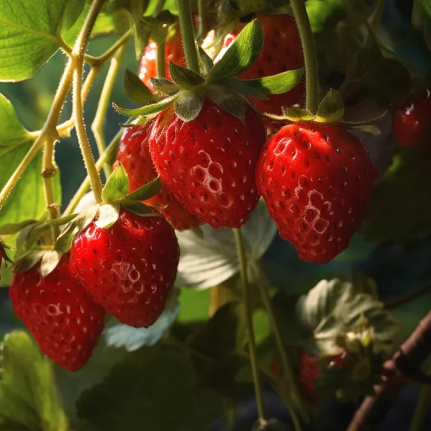 800 pcs  Strawberry Seeds - Perennial  Outdoor Indoor Giant Fresh Berry Seeds