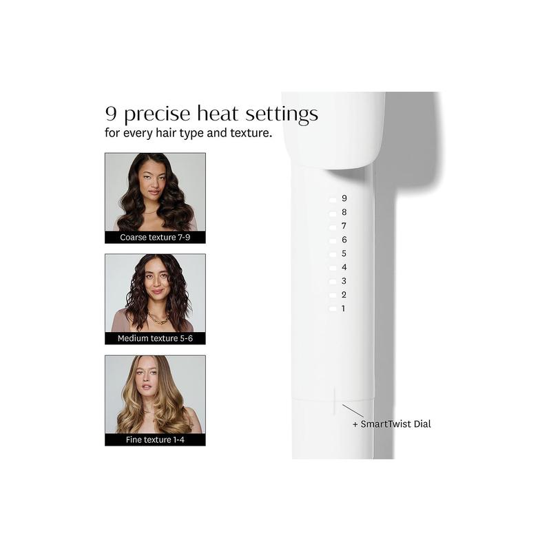 T3 Singlepass Curl X 1.5" Ceramic Extra-long Barrel Curling Iron in Satin Blush