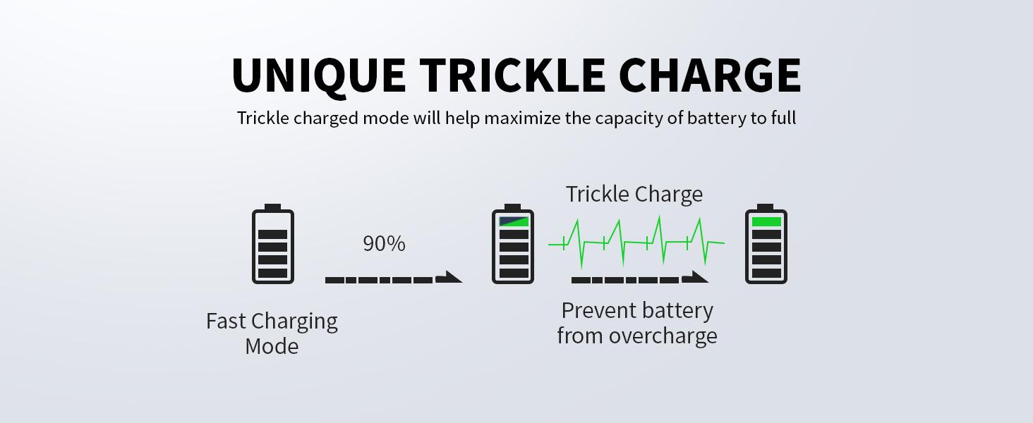 EBL Rechargeable AA AAA Batteries &  Individual Battery Charger Kit