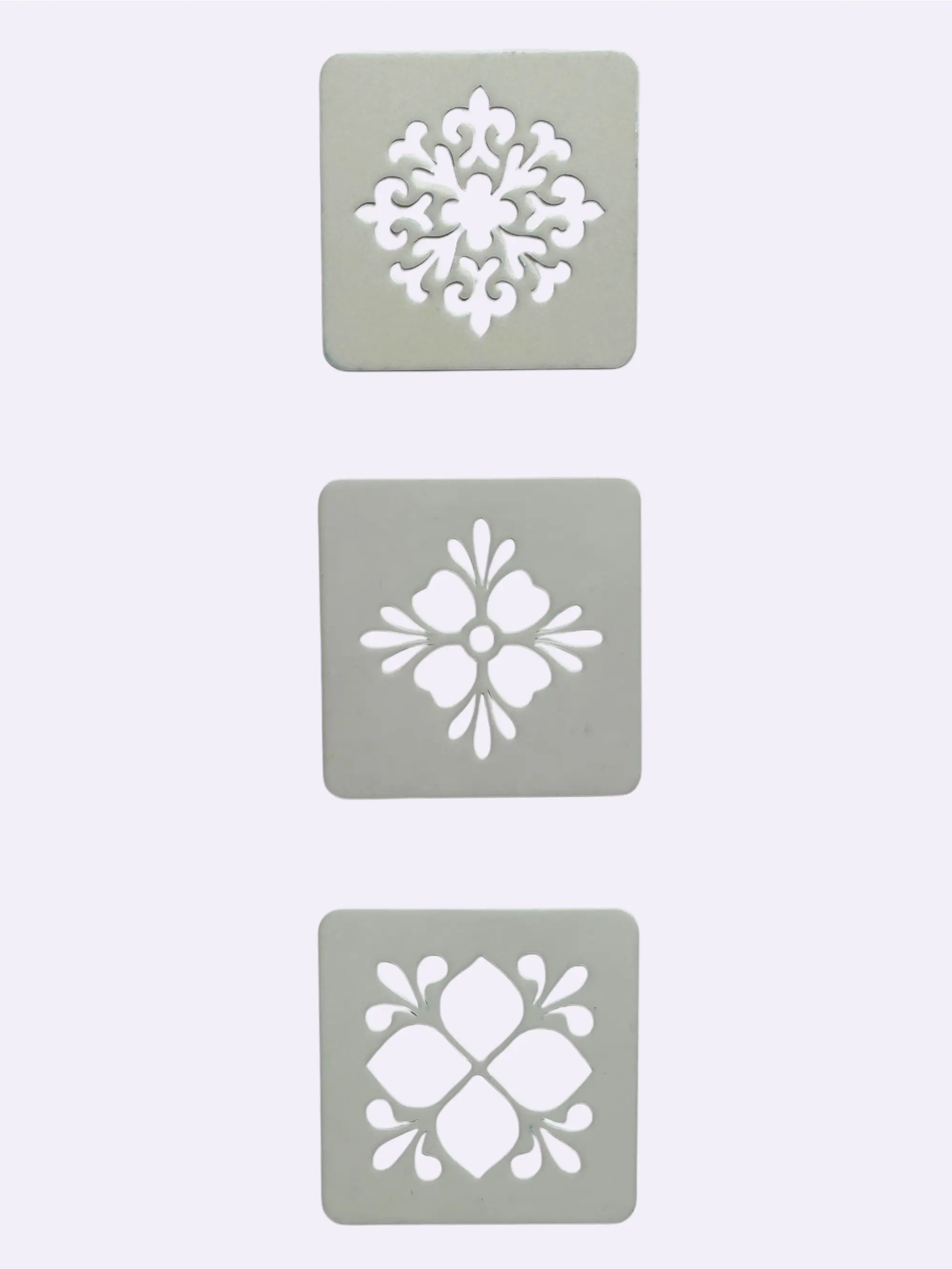 Talavera Floral Reusable Stencils