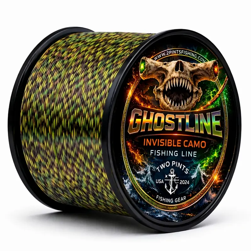 GHOSTLINE Invisible Camo Monofilament Fishing Line - 300m