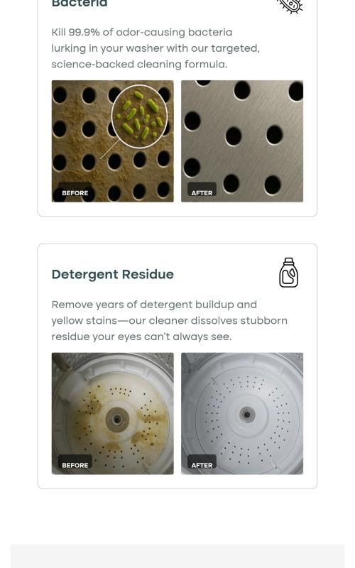 Uproot Clean Pet Home Washer Maintenance Tablets - Enzyme Deep Clean & Deodorizer (Includes Free Ear Wipes) - Compatible with All Washers, Septic Safe Uproot Clean Pet Home Washer Maintenance Tablets - Enzyme Deep Clean & Deodorizer (Includes Free Ear Wipes) - Compatible with All Washers, Septic Safe