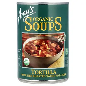 Amy's Organic Soups, Tortilla with Fire Roasted Sweet Potatoes, 14.2 oz (403 g)