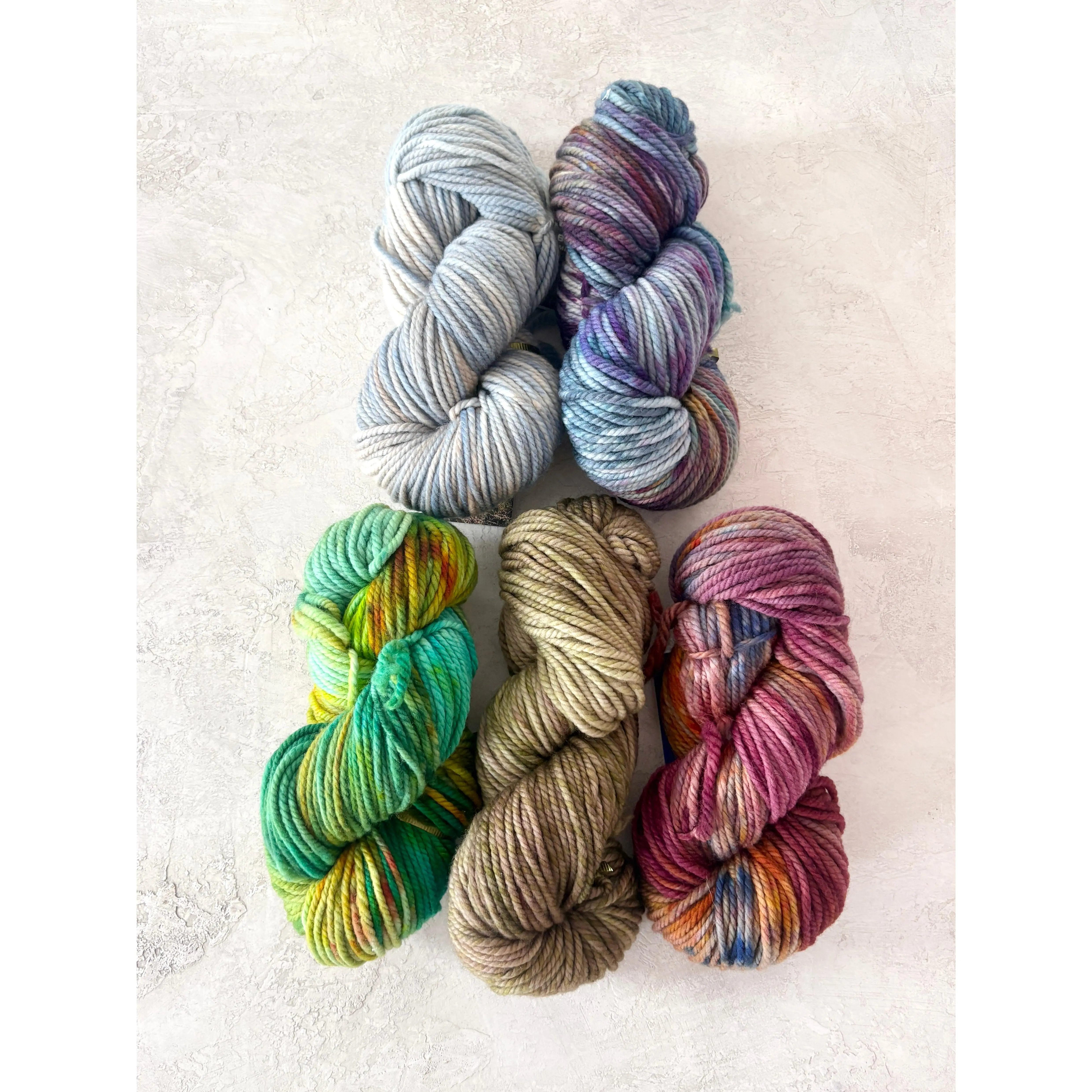 American Ewe Variegated Yarn | Wool |  Bulky (Multiple Colors)