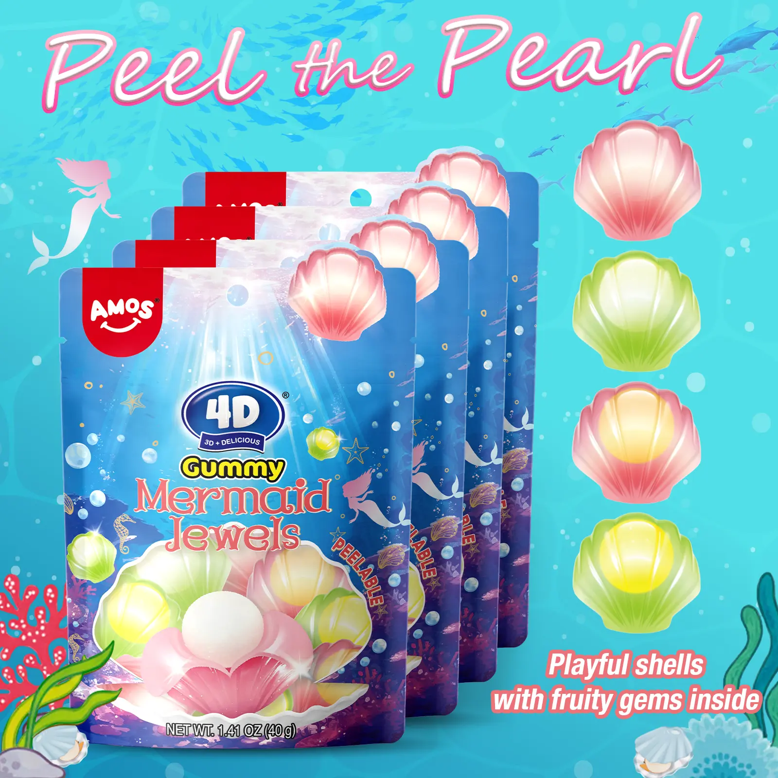 Mermaid Jewels Gummies