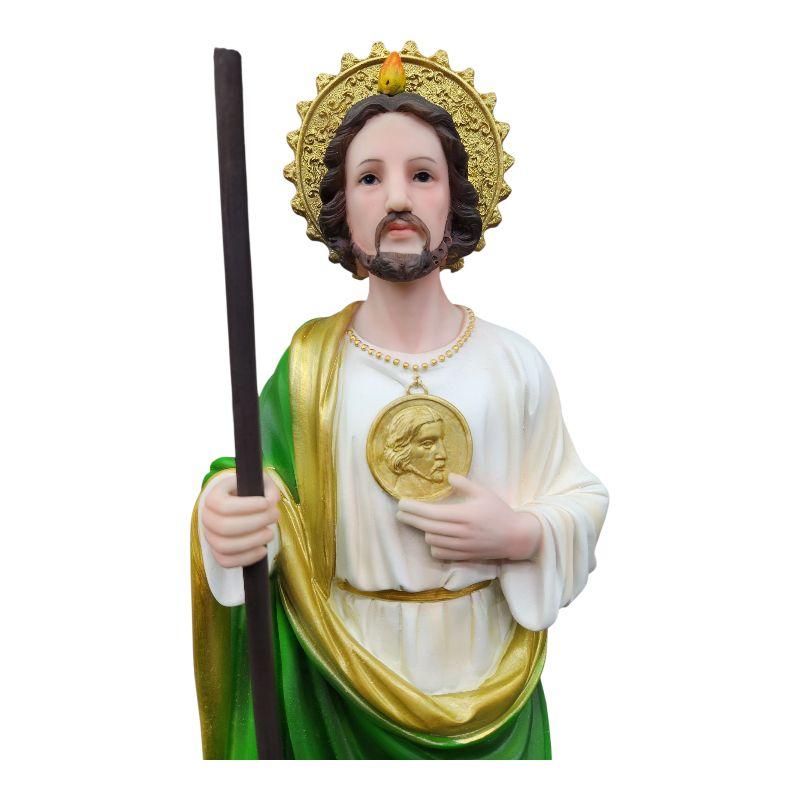 San Judas 24" Inches Tall 20057-24 Classic Statue Saint Jude Standing Figure in Box New and Unopened Religious decor Patron Saint Ornaments Tadeo