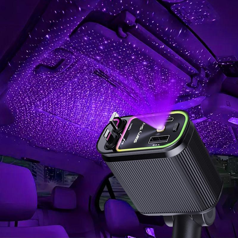 【Speical Edition】2026 5-in-1 Retractable Car Charger & Air Freshener, USB C Fast Charge + Lightning Cable, Free 3 Festive Scents - Perfect Stocking Stuffer Gift for iPhone 17 Pro Max ,16 Plus /Samsung, target, type-c fast charging, car accessory ,deals