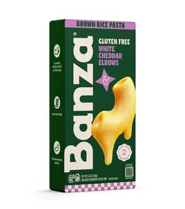 Banza Brown Rice White Cheddar Elbows Mac & Cheese Banza Brown Rice White Cheddar Elbows Mac & Cheese