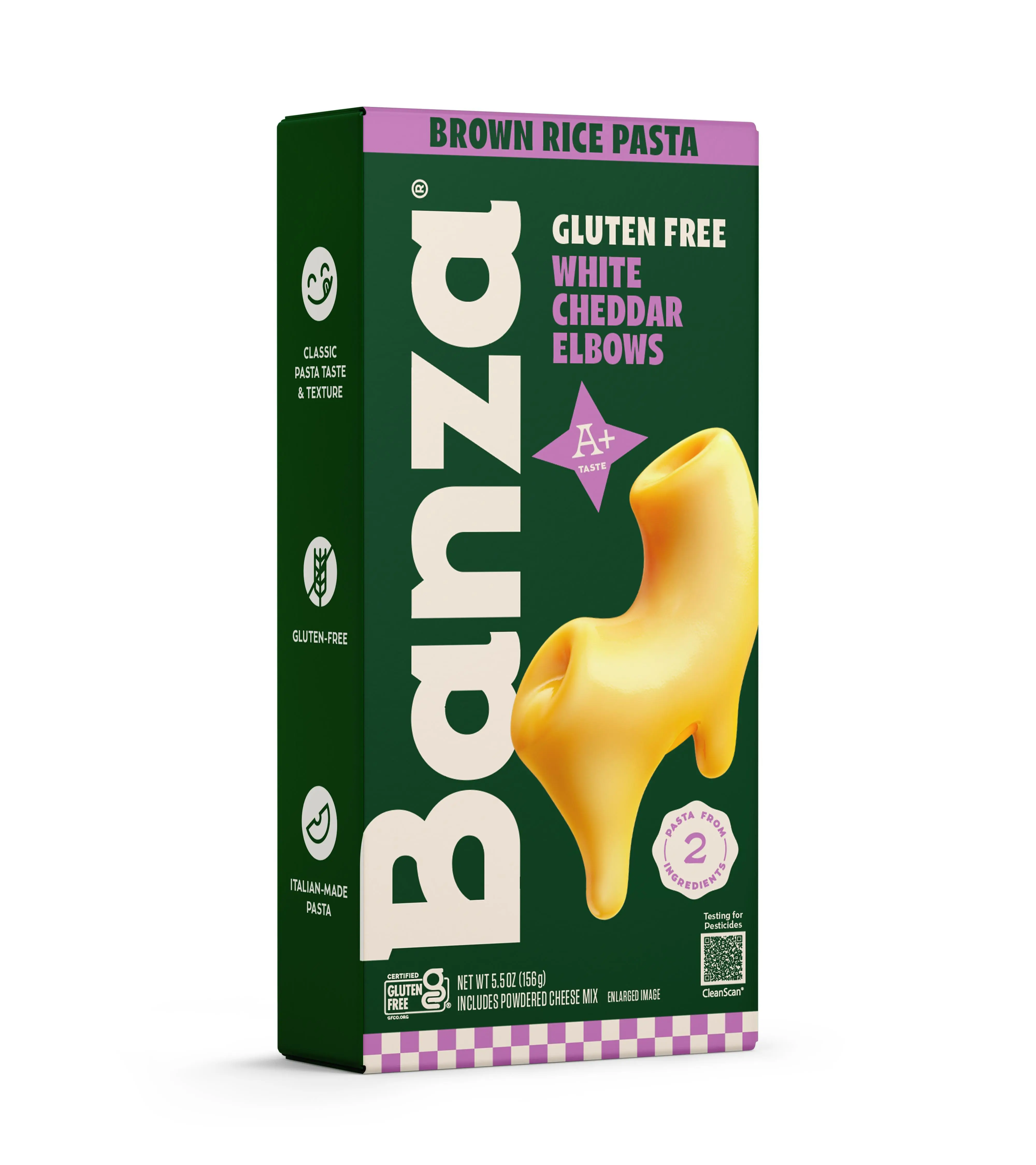 Banza Brown Rice White Cheddar Elbows Mac & Cheese